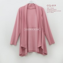 CCj-019 Cardigan jersey Lengan panjang